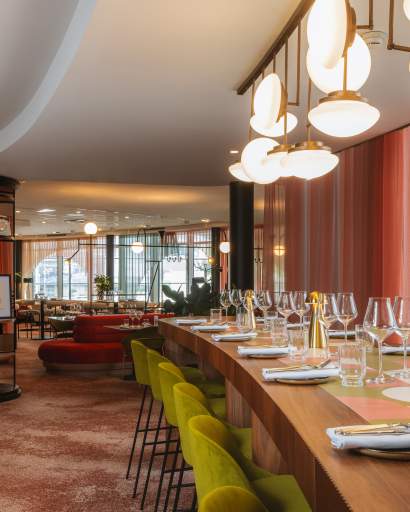 Repas de groupe à Muses La Défense – Westfield CNIT