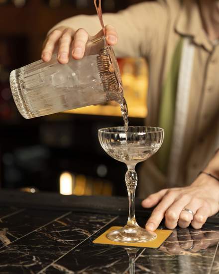 bar inspiré - muses la defense - bar à cocktail